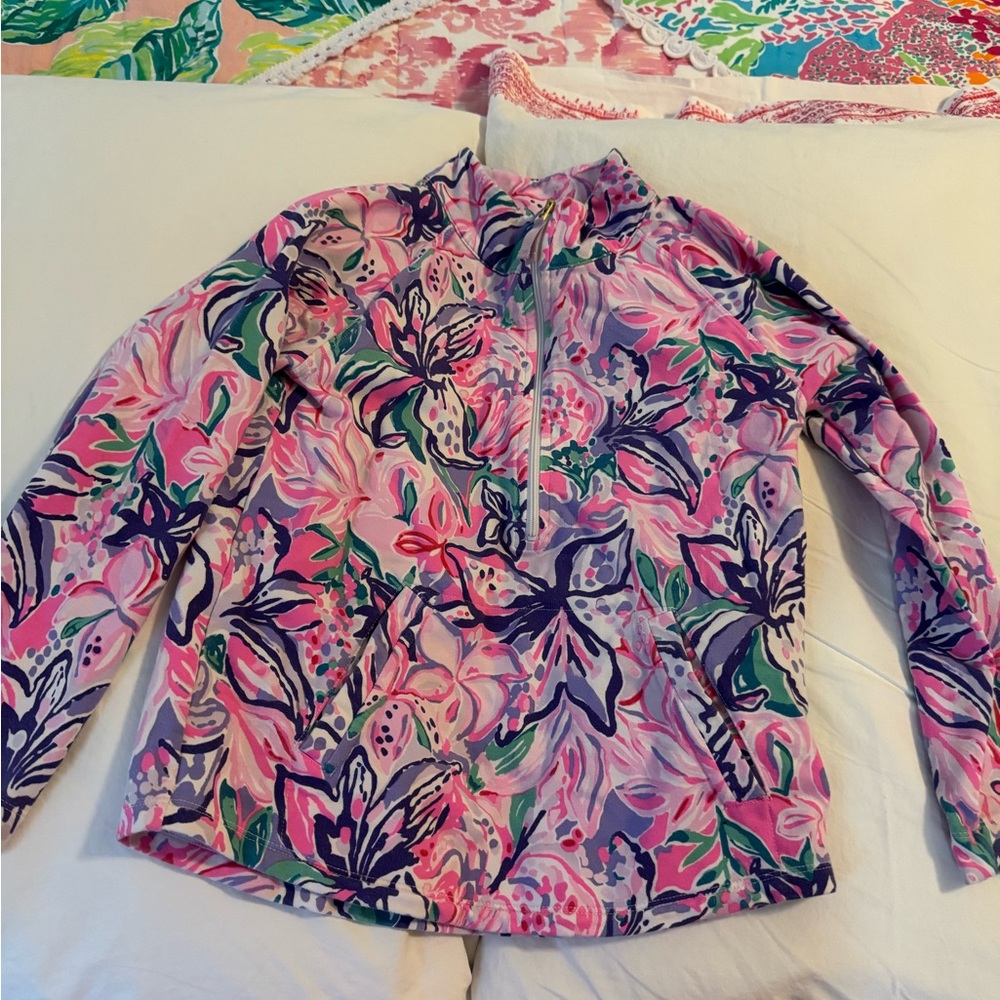 Lilly Pulitzer Colorful Floral Top